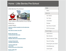 Tablet Screenshot of littleberriespreschool.co.uk